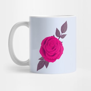 Rose Colored - Magenta and Blue Colored Palette Mug